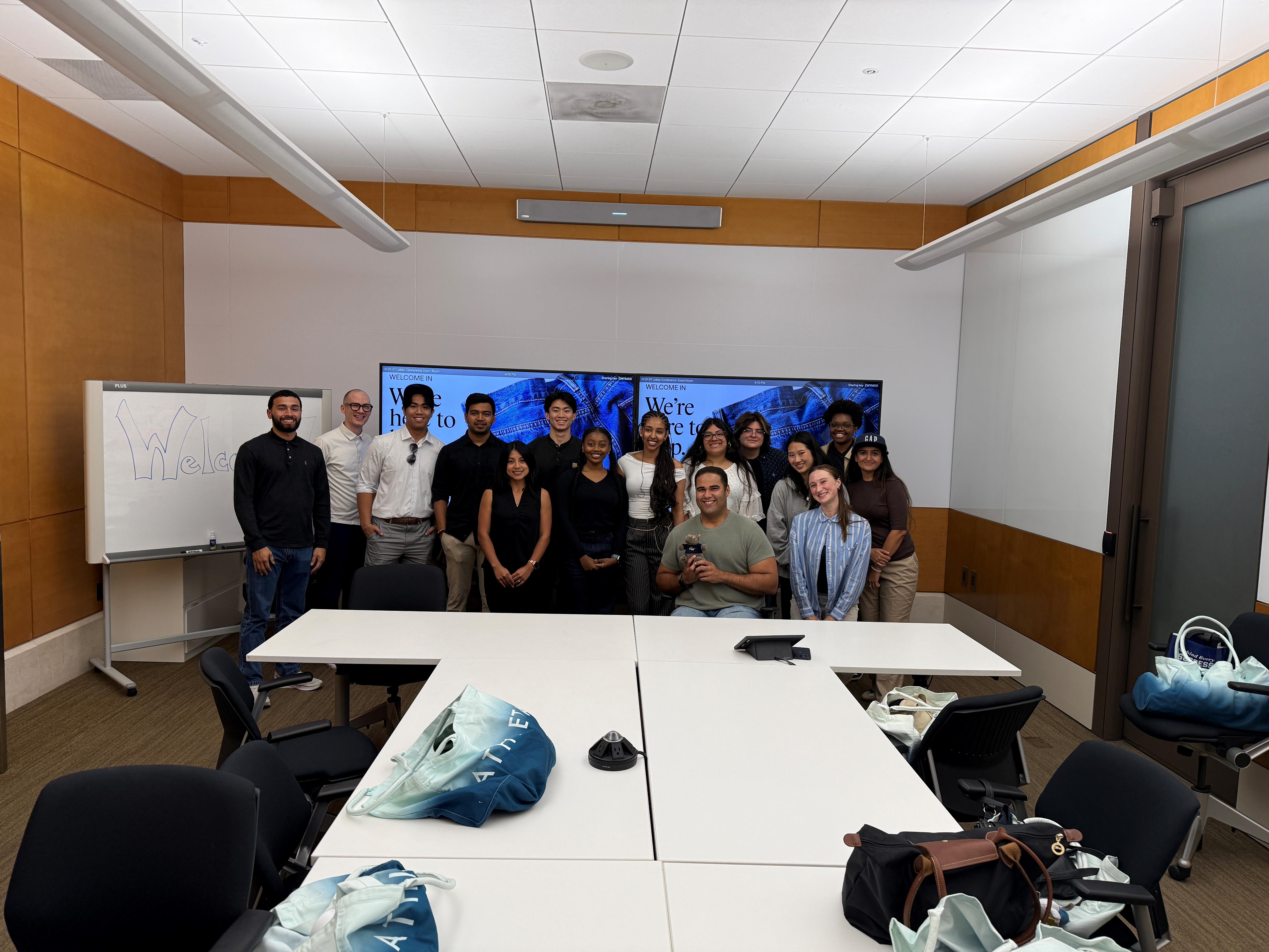 Career Quest 2025 SF | Visit to GAP Career Quest 2025 SF group photo from visit to GAP