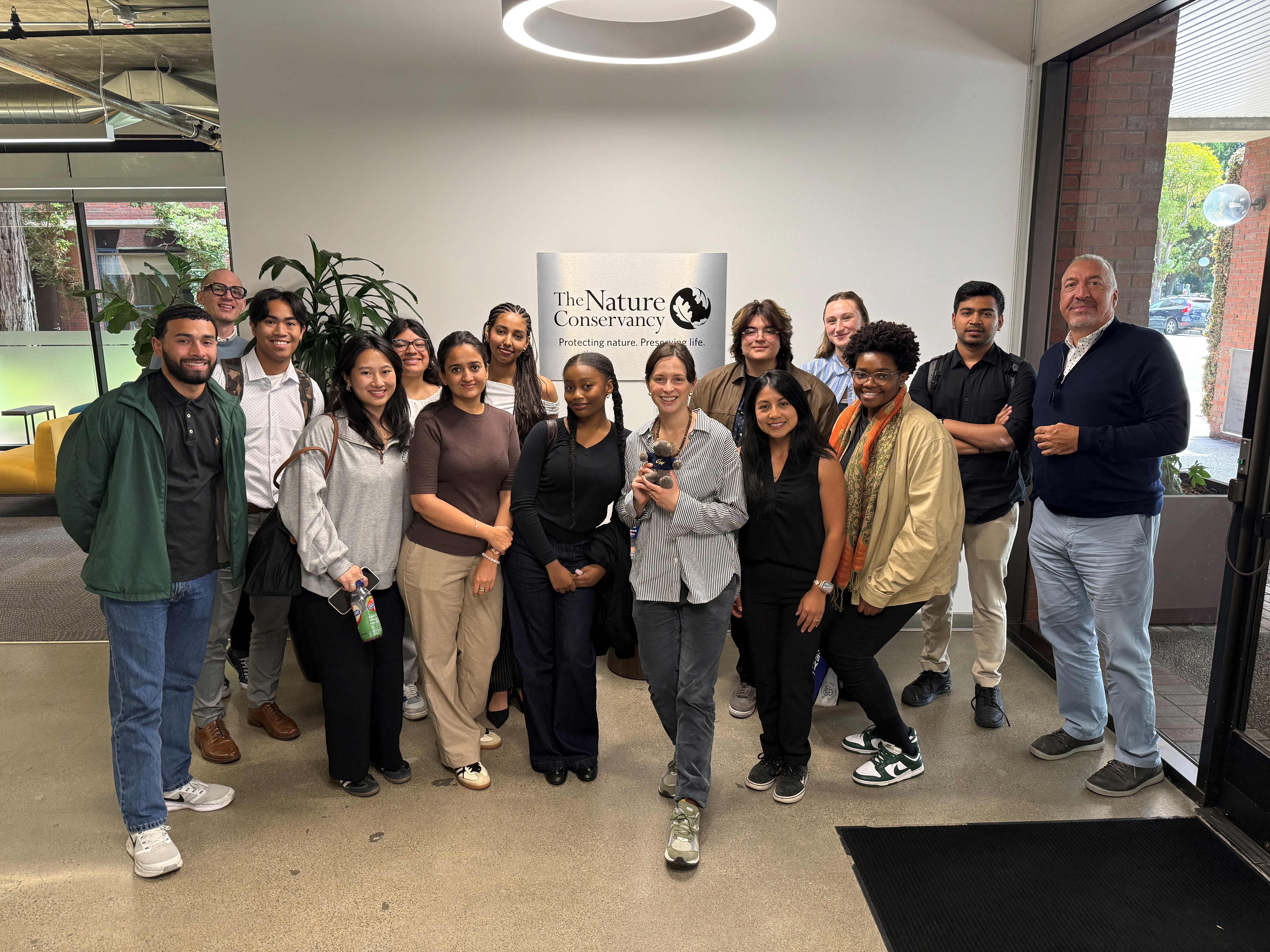 Career Quest 2025 SF | Visit to The Nature Conservancy Career Quest 2025 SF group photo from visit to The Nature Conservancy