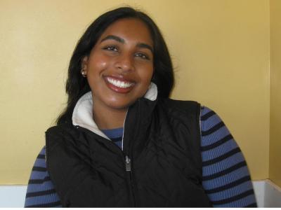 Sophomore Shweta Raman
